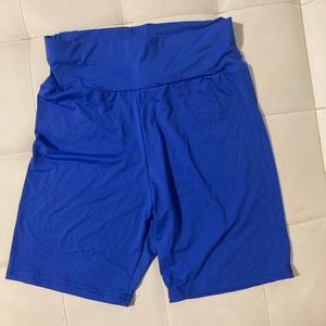 BRAND NEW Blue Shein Biker Shorts